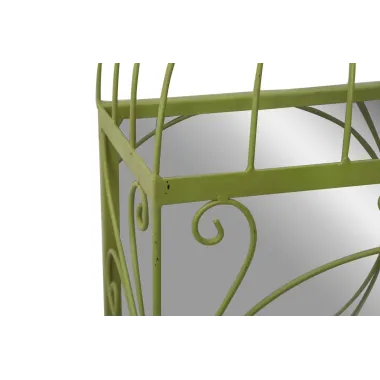 P/Wazy Metalowe z Lusterkiem do Zawieszenia 35x18x66 cm